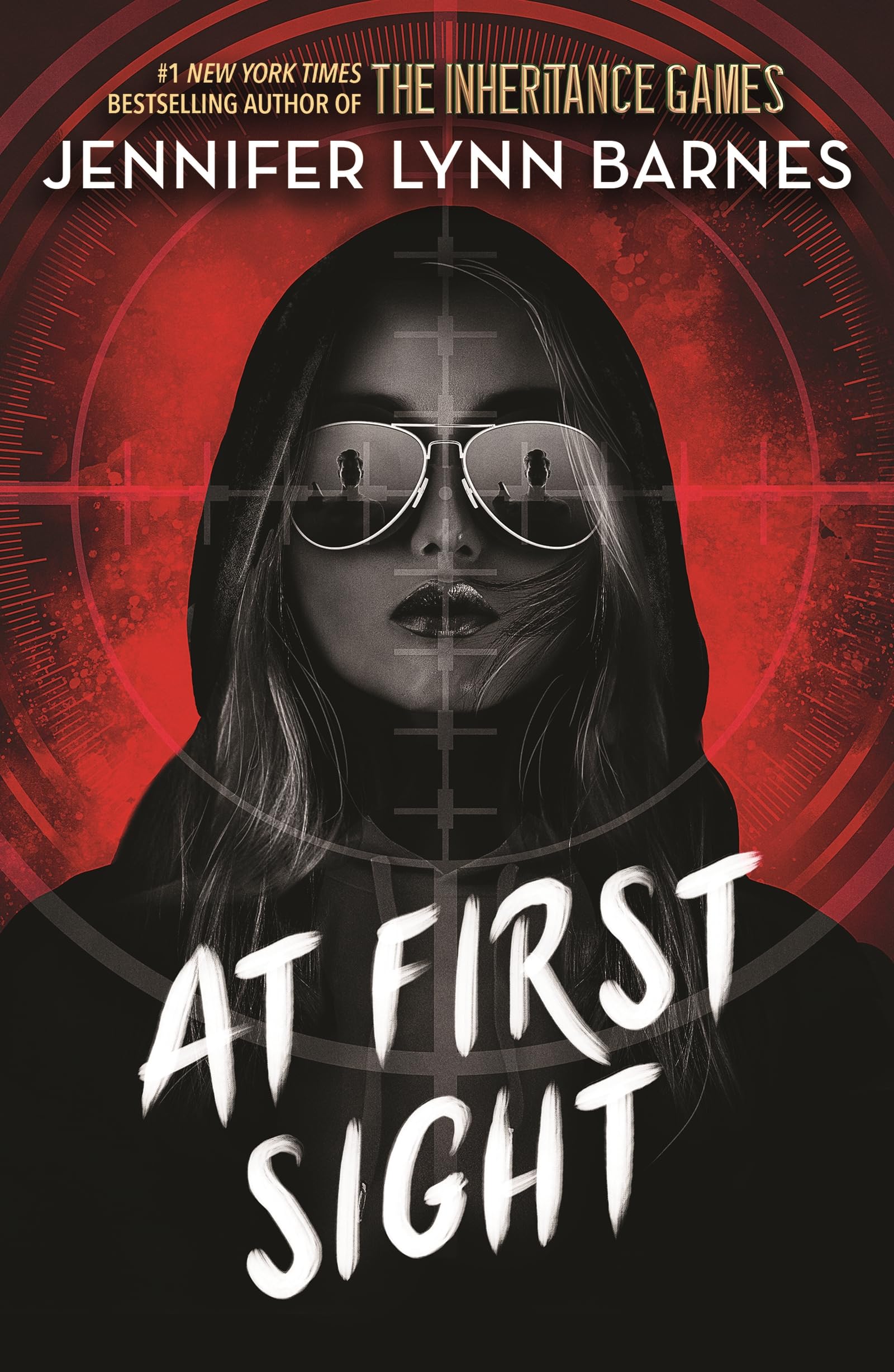 Front cover of the book 'At first sight' by Jennifer Lynn Barnes.
