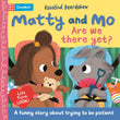 Front cover of the book 'Campbell Books Ltd Are We There Yet? A funny lift-the-flap story about trying to be patient (Matty and Mo).' by Campbell Books.