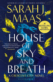 Front cover of the book 'House of sky and breath (crescent city book 2)' by Sarah J. Maas.