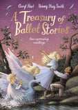 Front cover of the book 'A Treasury of Ballet Stories: Four Captivating Retellings' by Caryl Hart, Briony May Smith.