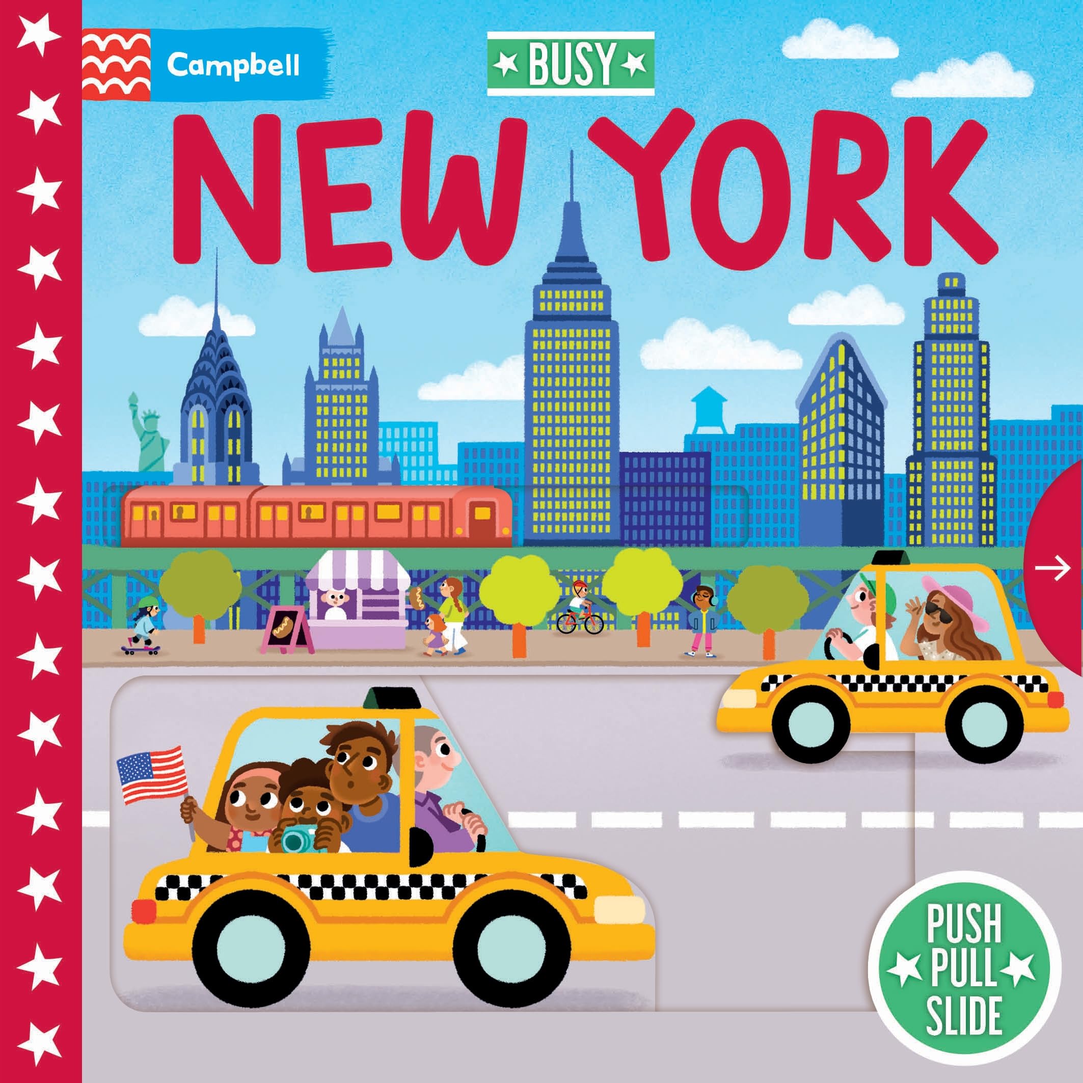 Front cover of the book 'Campbell Books Busy New York (Sale).' by Campbell Books.
