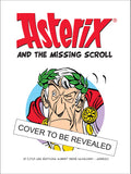 Front cover of the book 'Asterix: Asterix and the Missing Scroll (Album 36)' by Jean-Yves Ferri.