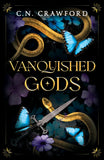 Front cover of the book 'Vanquished Gods (Hallowed Games Series)' by C.N. Crawford.