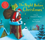Front cover of the book 'MACMILLAN The Night Before Christmas Everyones Favourite Christmas Classic.' by Clement C. Moore, Eric Puybaret.