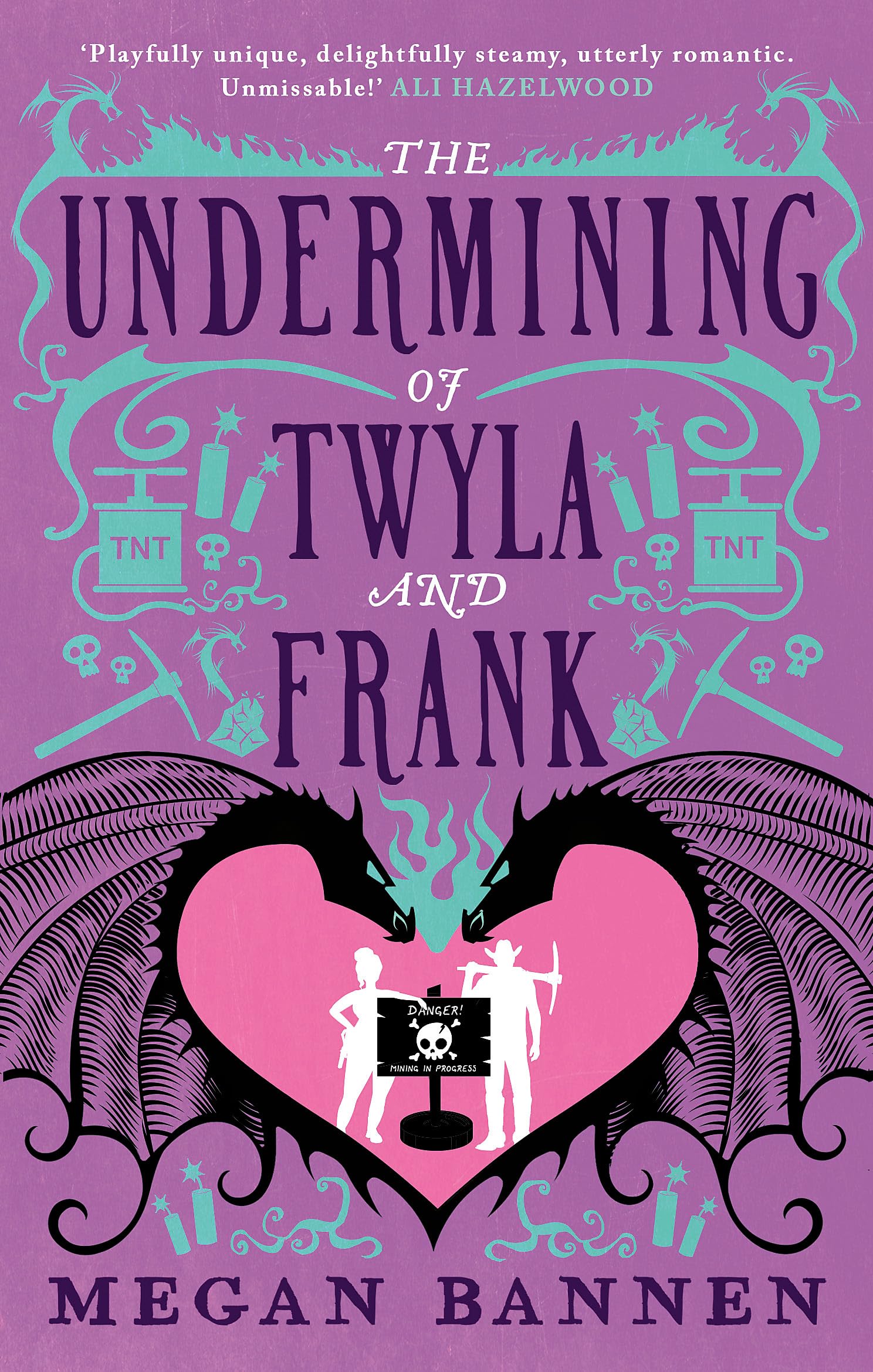Front cover of the book 'The Undermining of Twyla and Frank (Hart and Mercy Series)' by Megan Bannen.