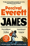 Front cover of the book 'James (pulitzer prize for fiction 2025)' by Percival Everett.