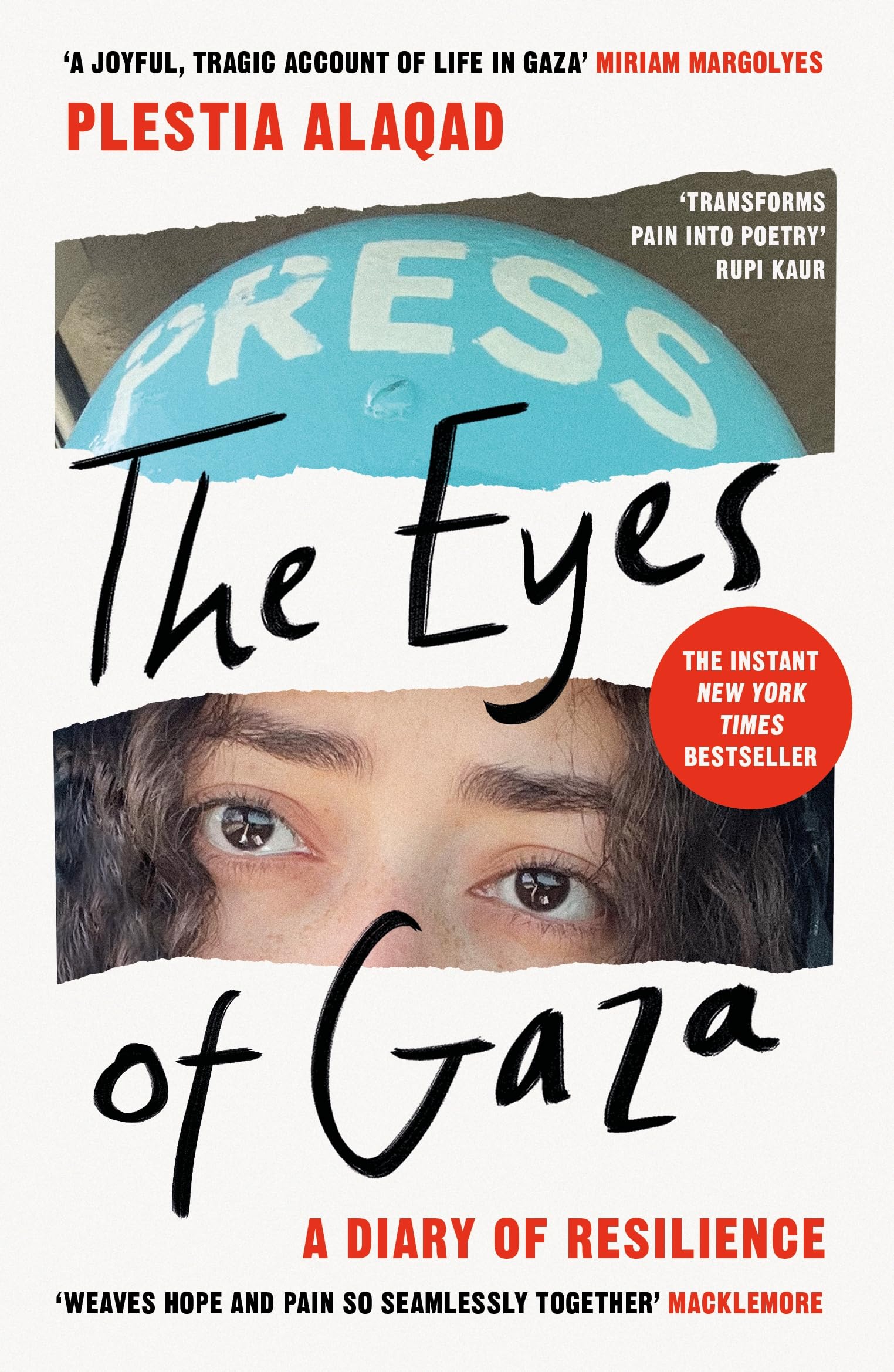 Front cover of the book 'The Eyes of Gaza' by Plestia Alaqad.