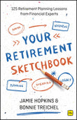 Front cover of the book 'Your Retirement Sketchbook' by Jamie P. Hopkins and Bonnie Treichel.