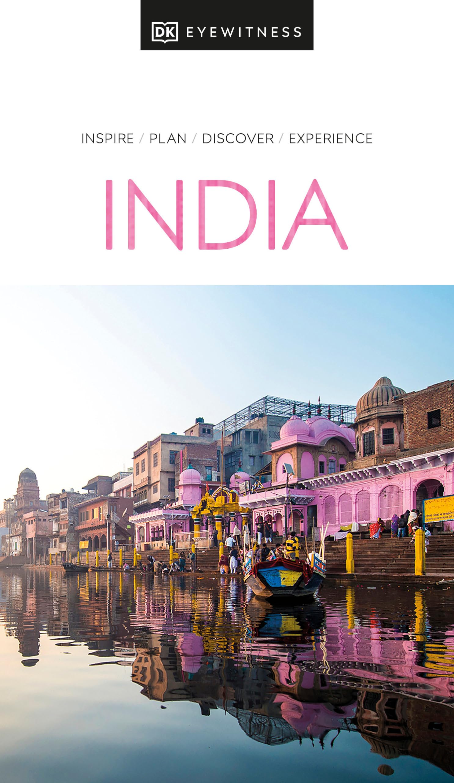 Front cover of the book 'DK India (Travel Guide)' by Dk.