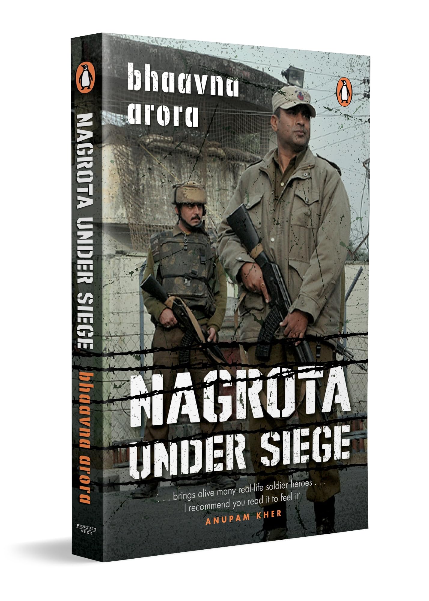 Front cover of the book 'Nagrota Under Siege' by Bhaavna Arora.