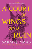 Front cover of the book 'A Court of Wings and Ruin' by Sarah J. Maas.