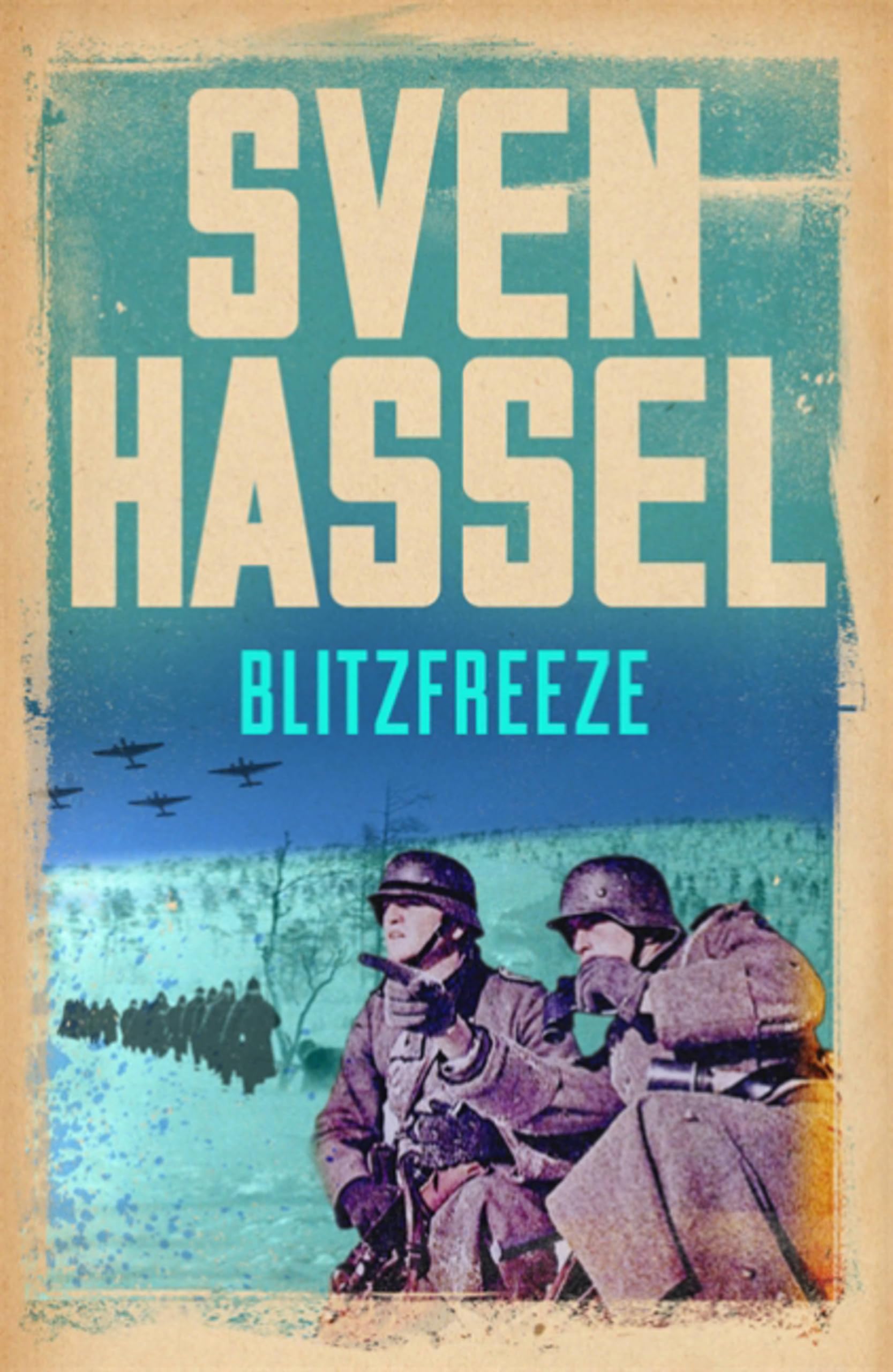 Front cover of the book 'Blitzfreeze' by Hassel Sven.