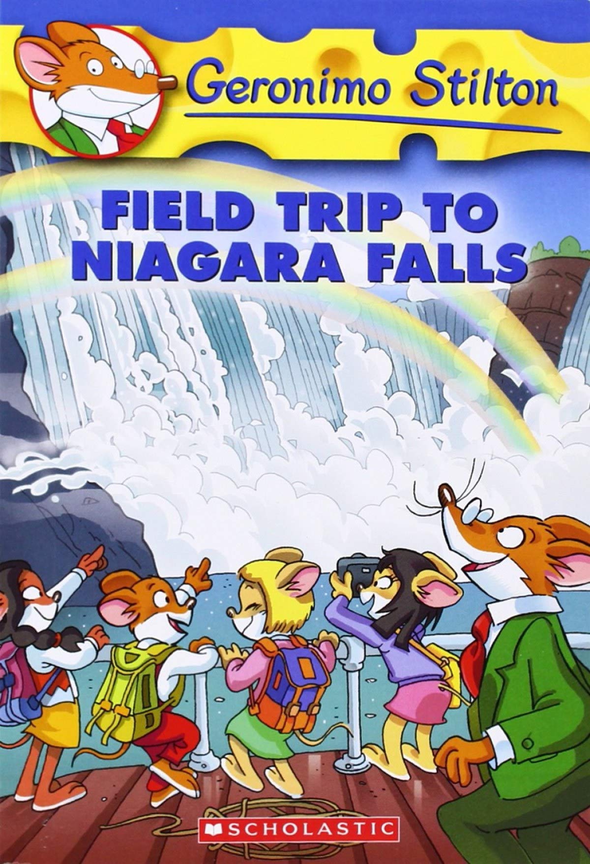 Front cover of the book 'Geronimo Stilton 24 Field Trip To Niagara Falls' by Stilton Geronimo.