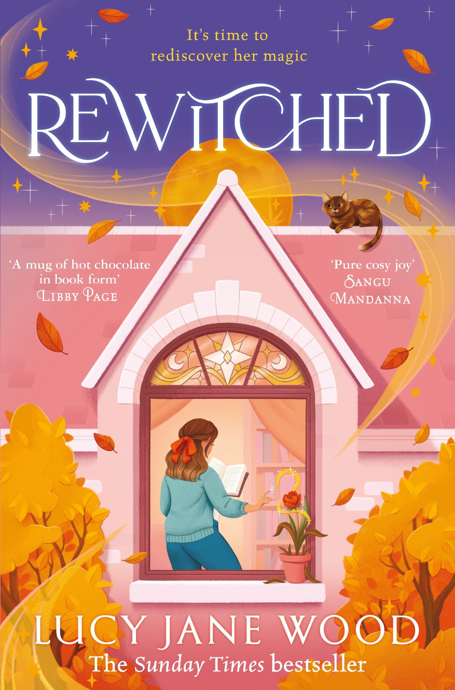 Front cover of the book 'Rewitched' by Lucy Jane Wood.