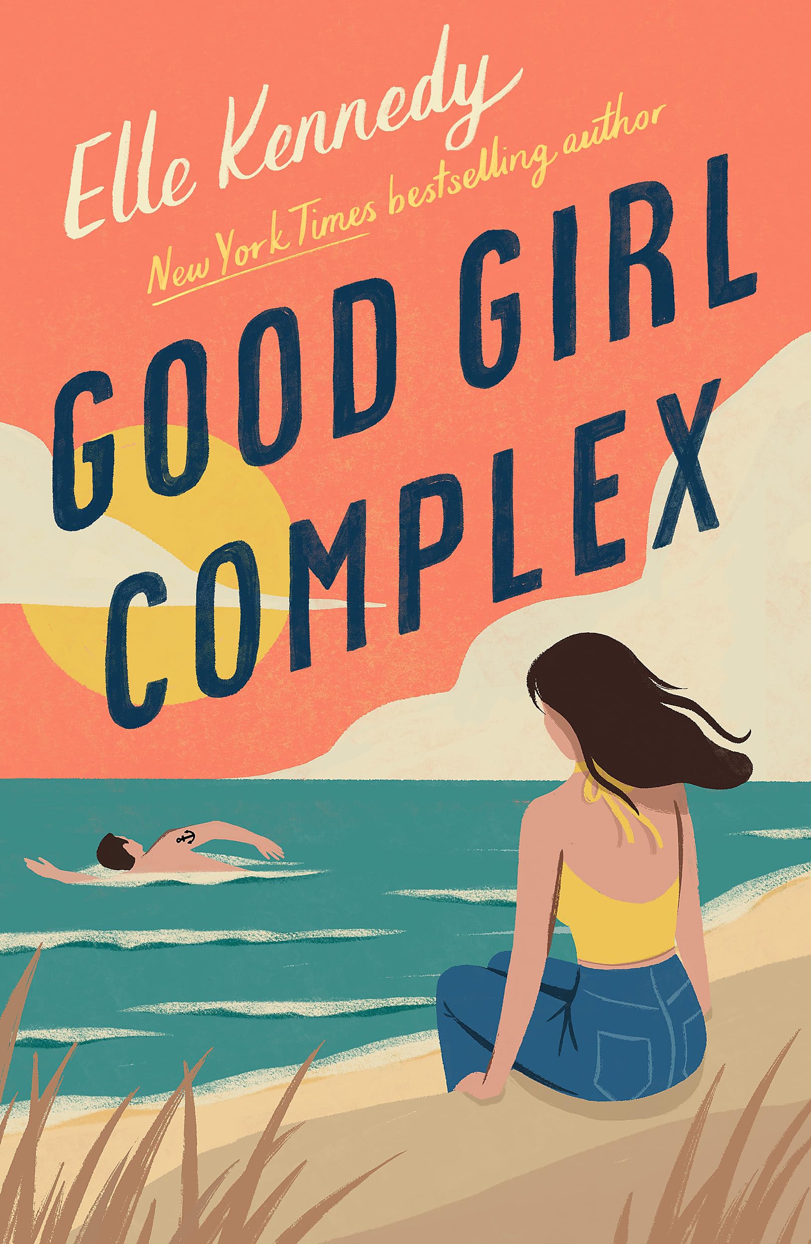 Front cover of the book 'Good Girl Complex: a steamy and addictive college romance from the TikTok sensation' by Elle Kennedy.