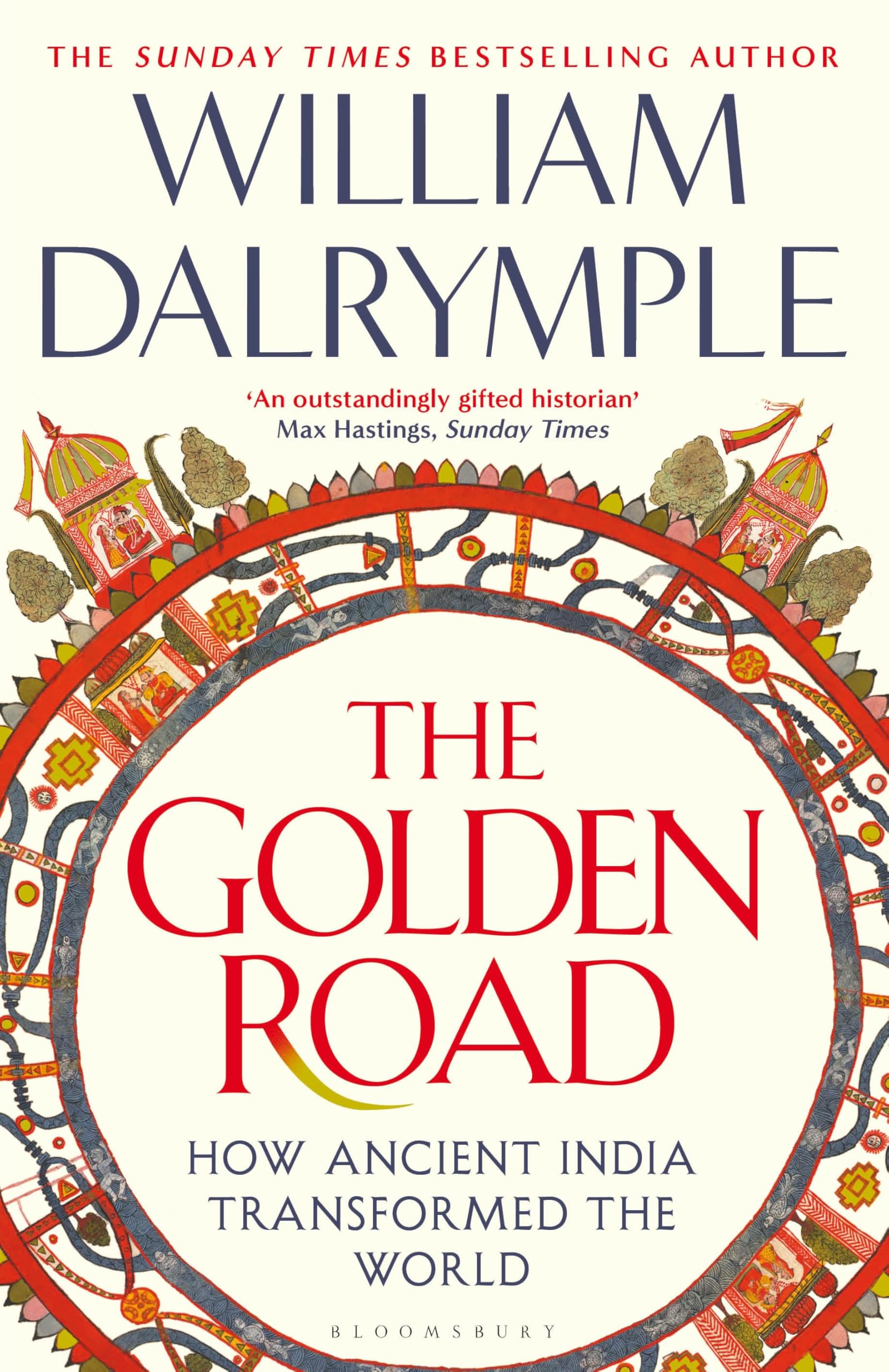 Front cover of the book 'The Golden Road' by William Dalrymple.