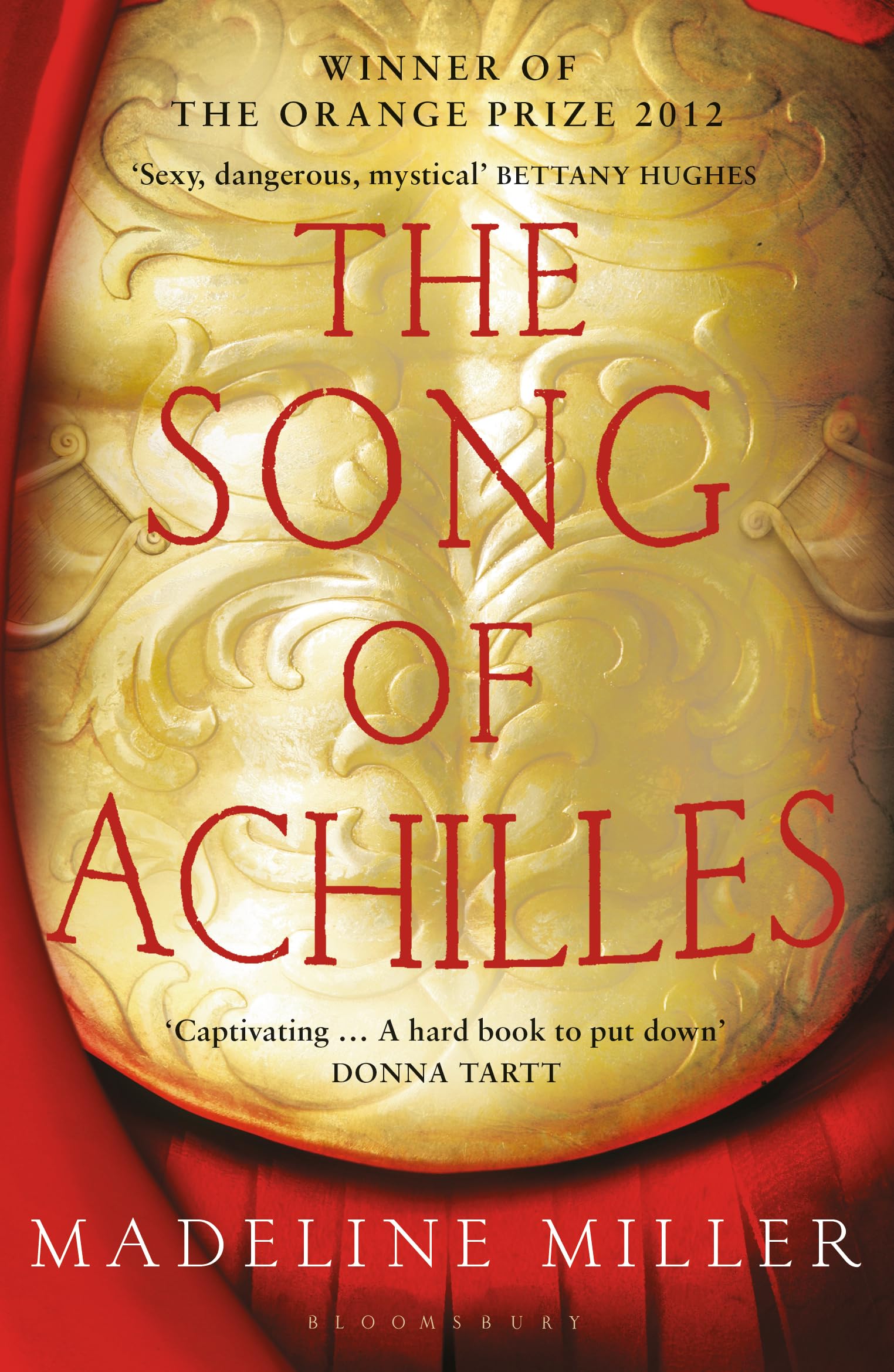 Front cover of the book 'The Song of Achilles' by Madeline Miler.