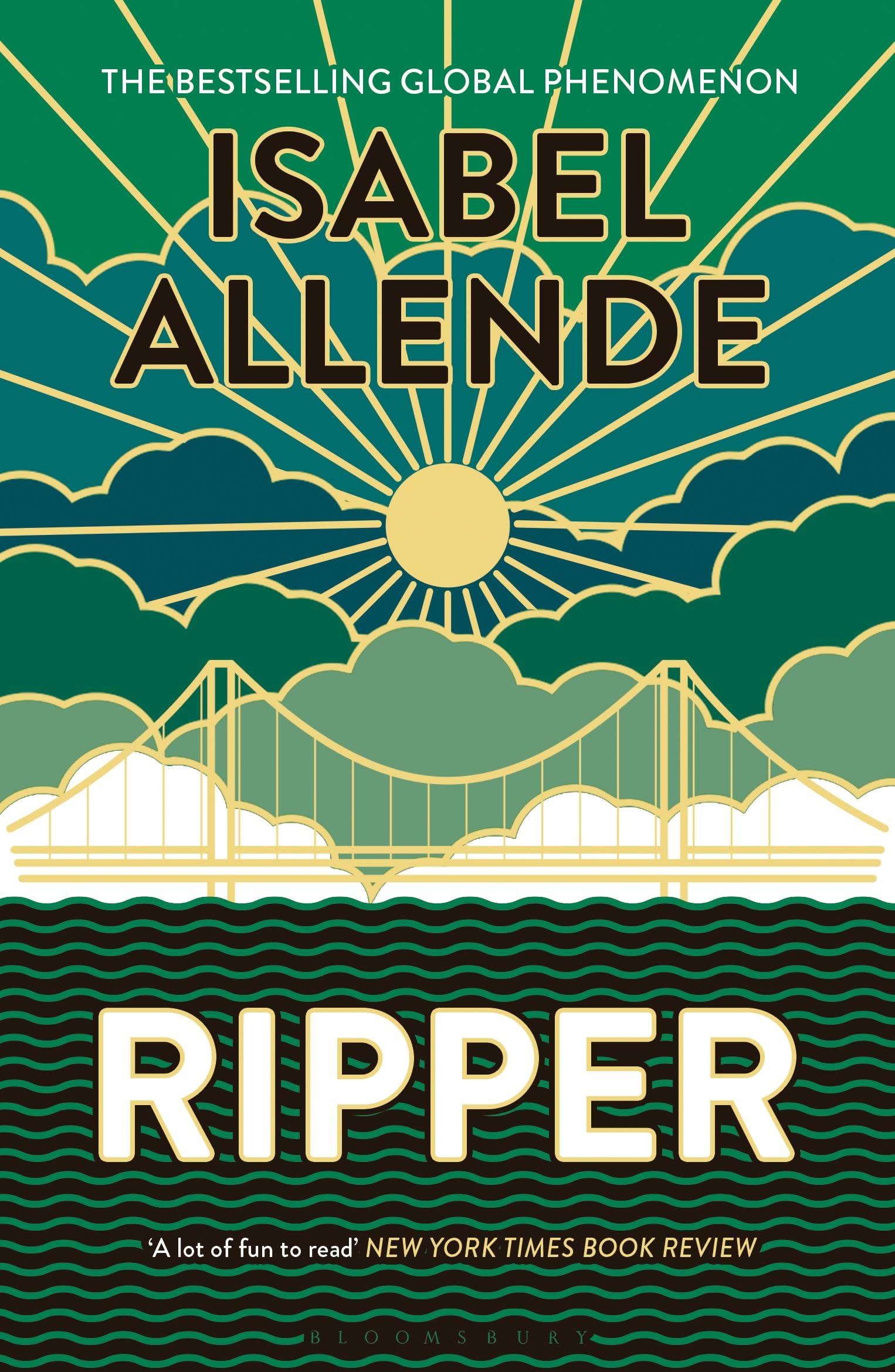 Front cover of the book 'Ripper' by Isabel Allende.