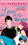 Front cover of the book 'Love on the brain' by Ali Hazelwood.