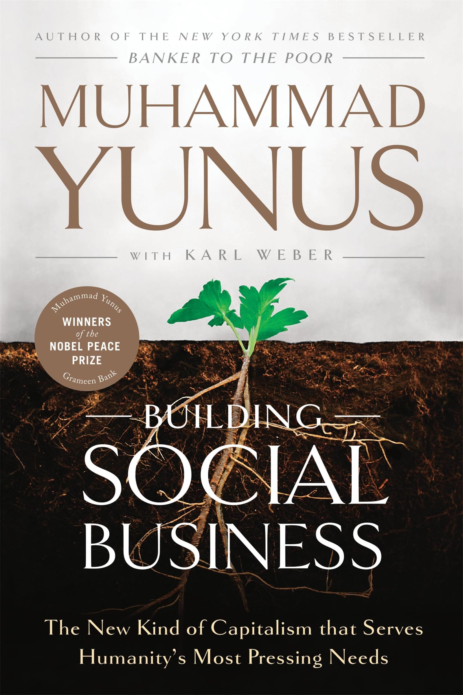 Front cover of the book 'Building Social Business: The New Kind of Capitalism That Serves Humanity's Most Pressing Needs' by Yunus, Muhammad.