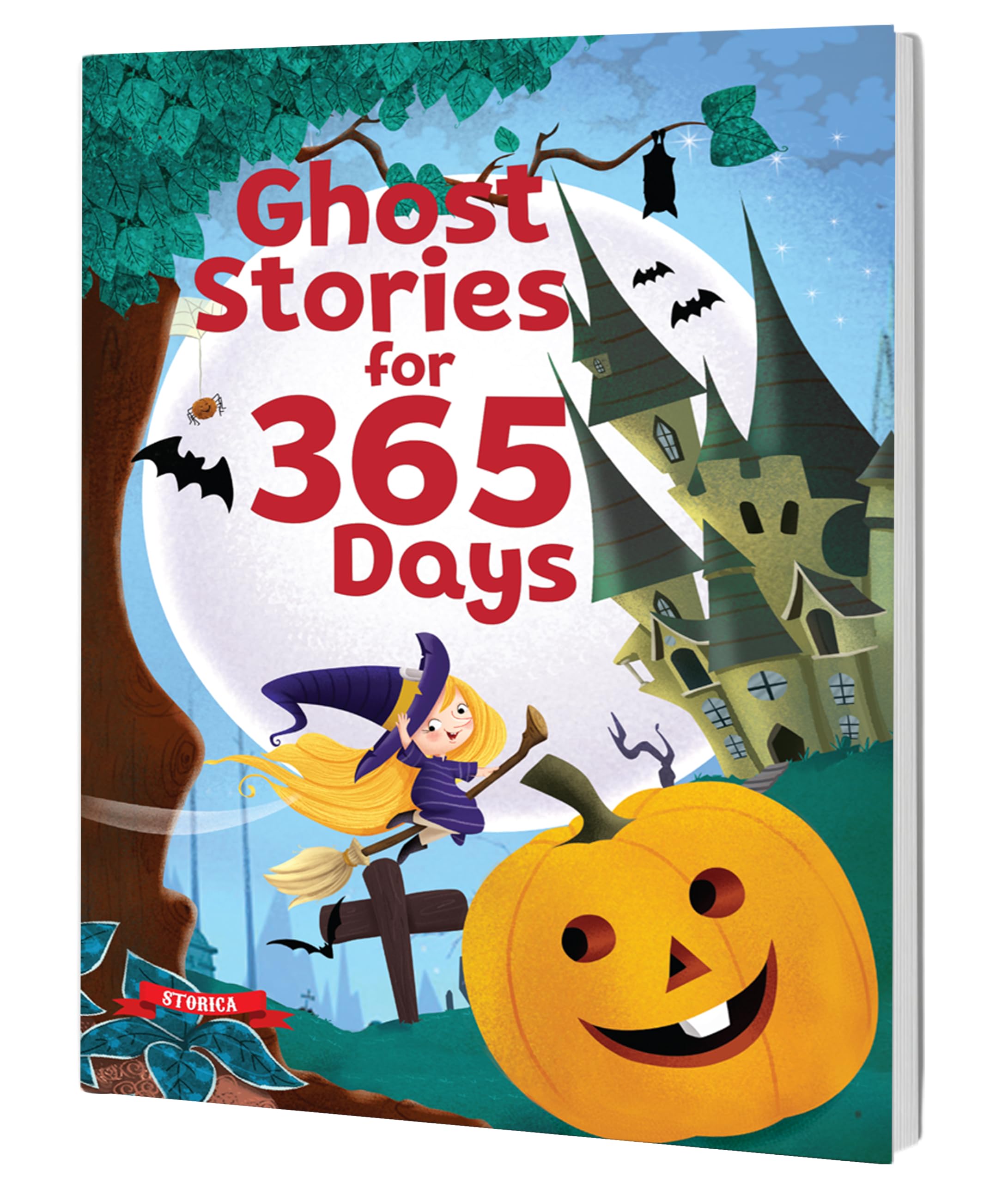 Front cover of the book 'Ghost Stories for 365 Days' by Pegasus.