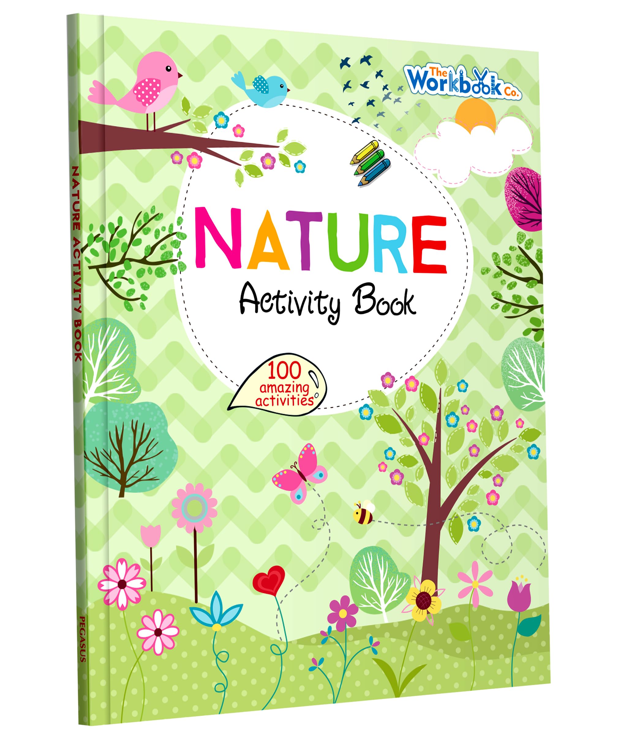 Front cover of the book 'Nature Activity Book' by Na.