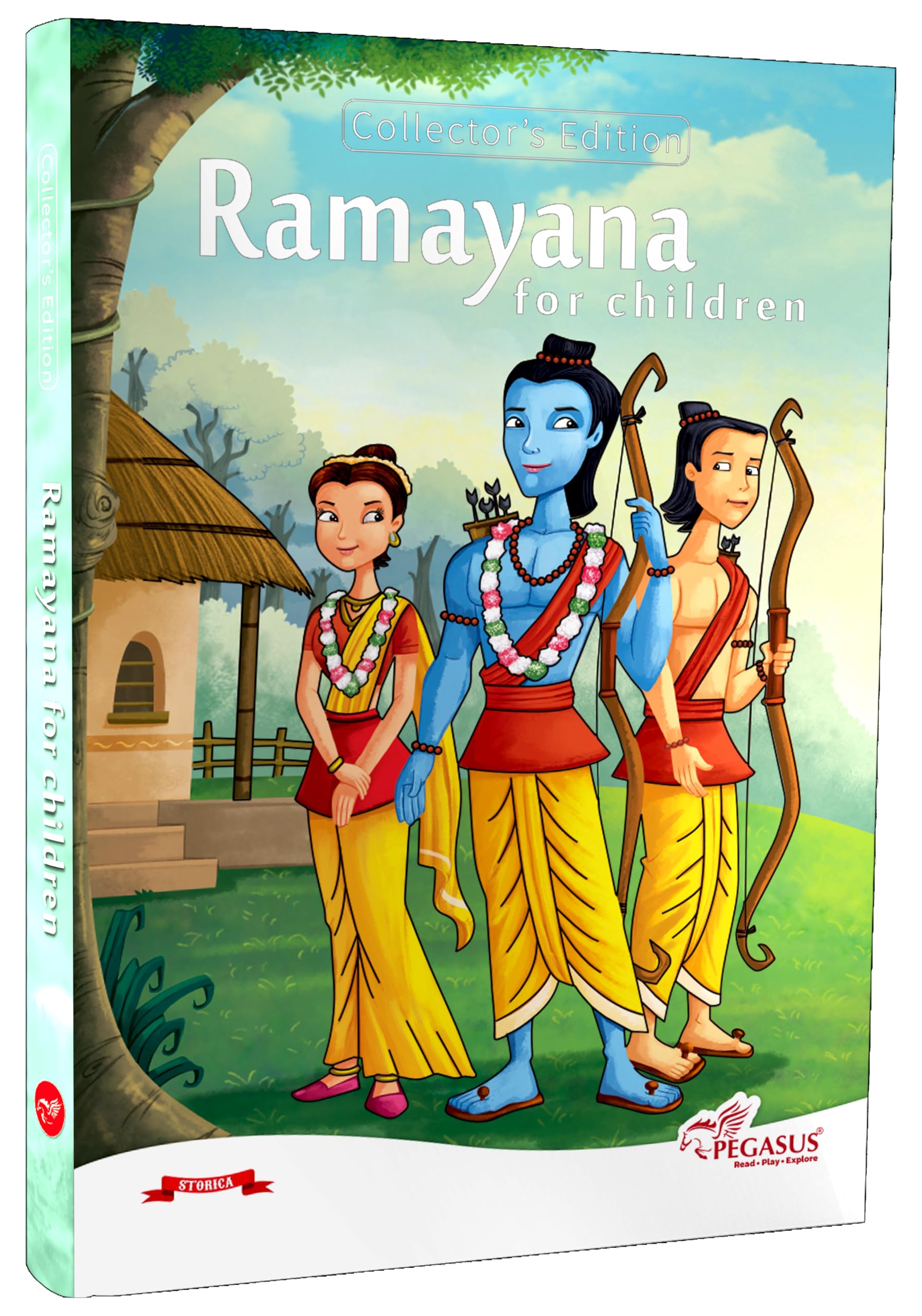 Front cover of the book 'Ramayana For Children' by Na.