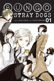 Front cover of the book 'Bungo Stray Dogs, Vol. 1 (Volume 1)' by Kafka Asagiri.