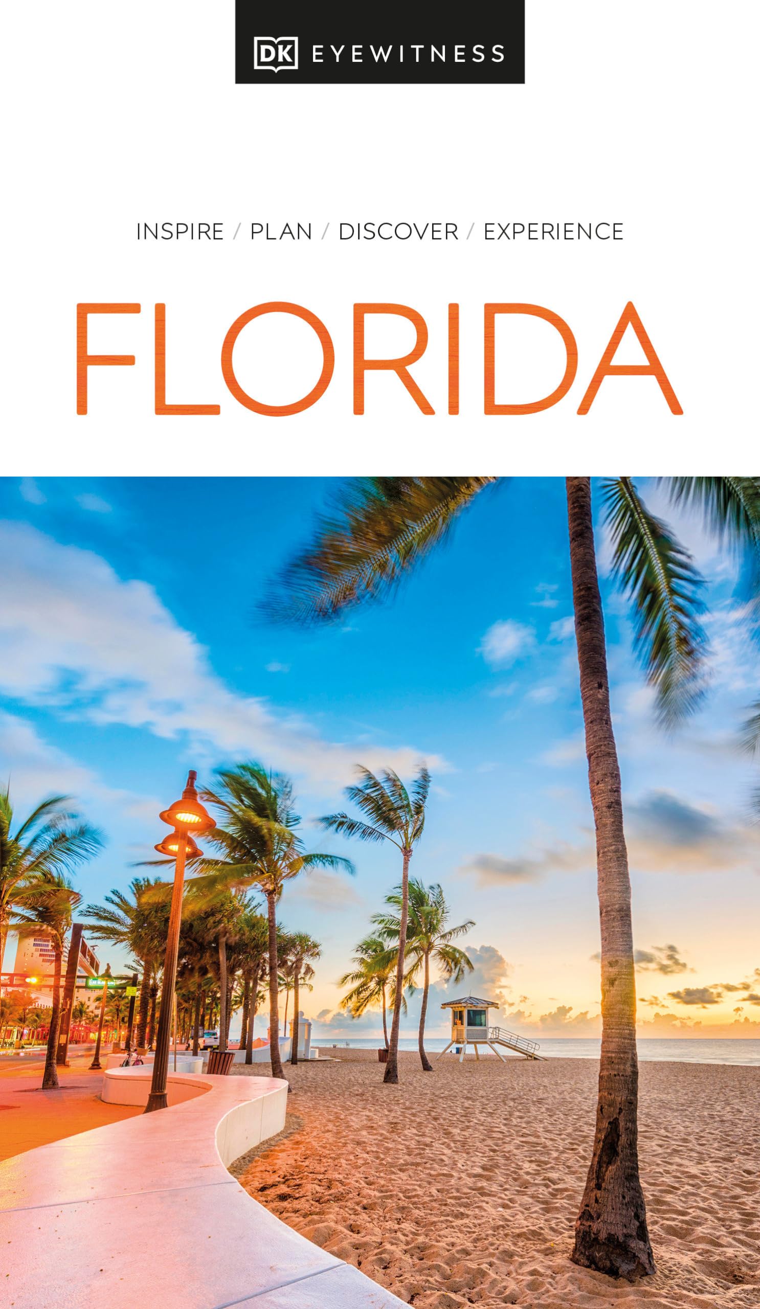 Front cover of the book 'DK Florida (Travel Guide)' by DK Eyewitness.