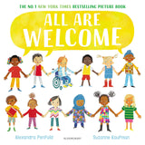 Front cover of the book 'All Are Welcome' by Alexandra Penfold.
