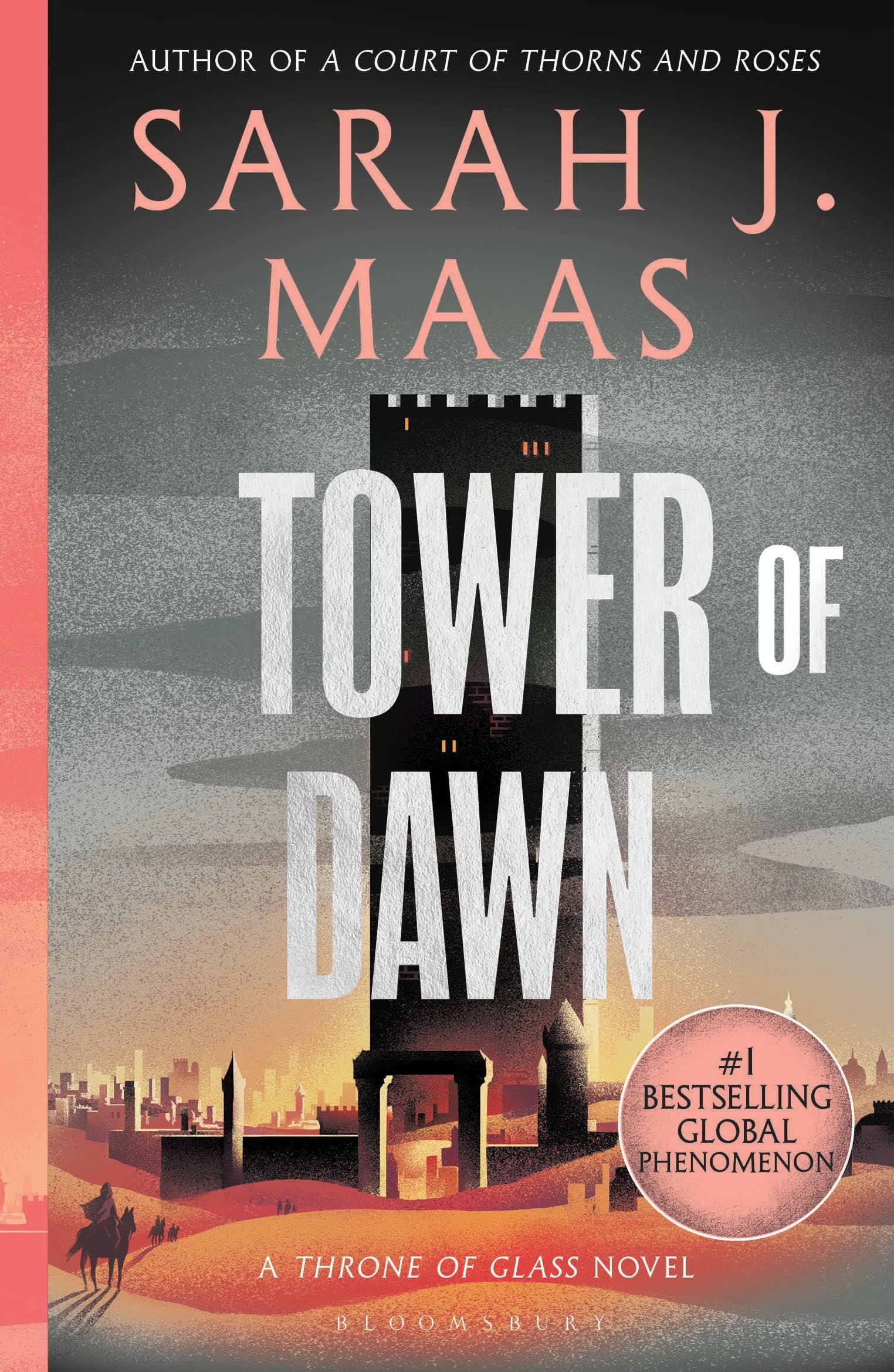 Front cover of the book 'Tower of Dawn: From the # 1 Sunday Times best-selling author of A Court of Thorns and Roses (Throne of Glass)' by Sarah J. Maas.