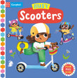 Front cover of the book 'Busy Scooters (Campbell Busy Books)' by Campbell Books (CBB).