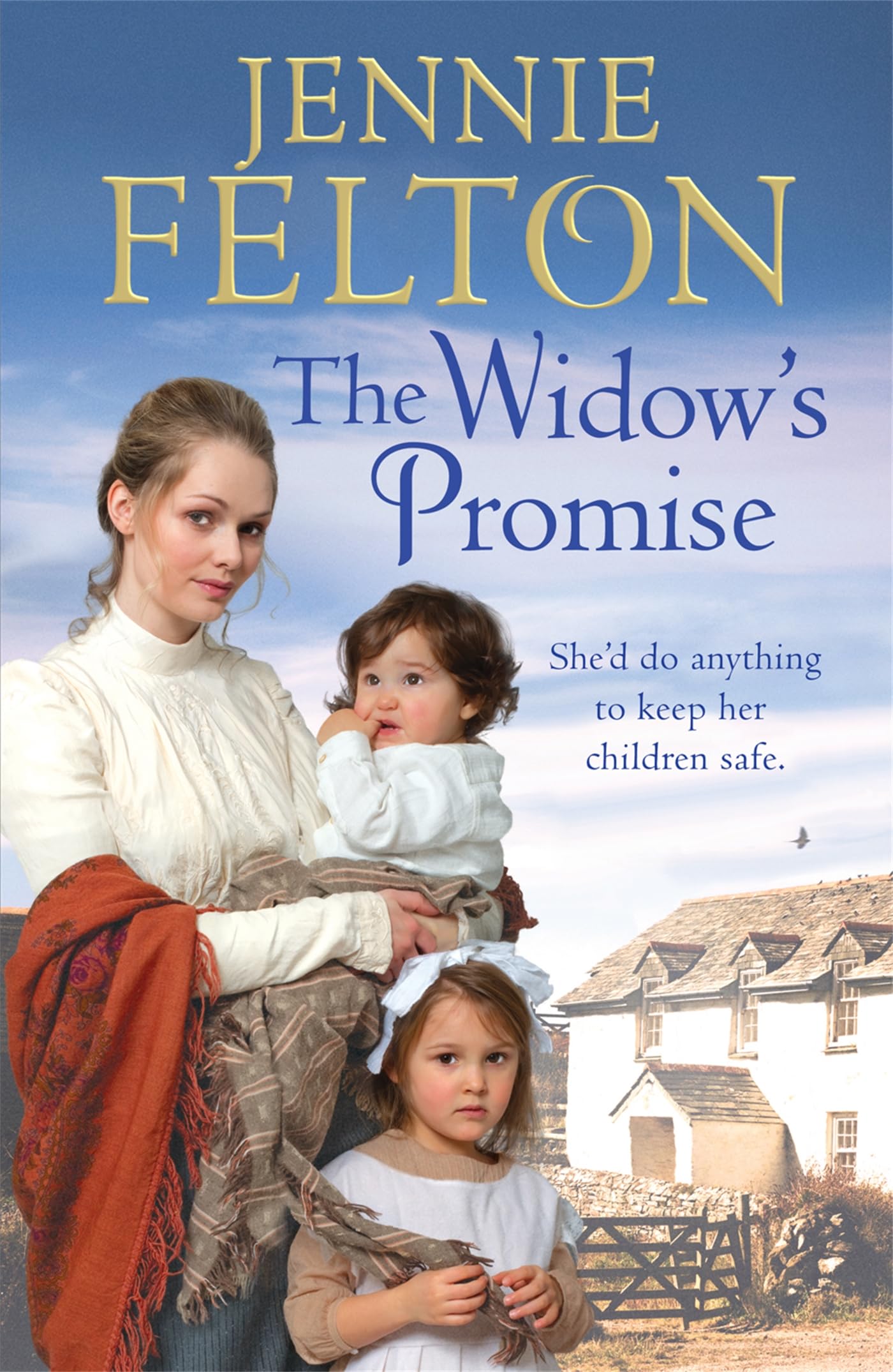 Front cover of the book 'Widow's Promise: The Families of Fairley Terrace Sagas 4' by Felton, Jennie.