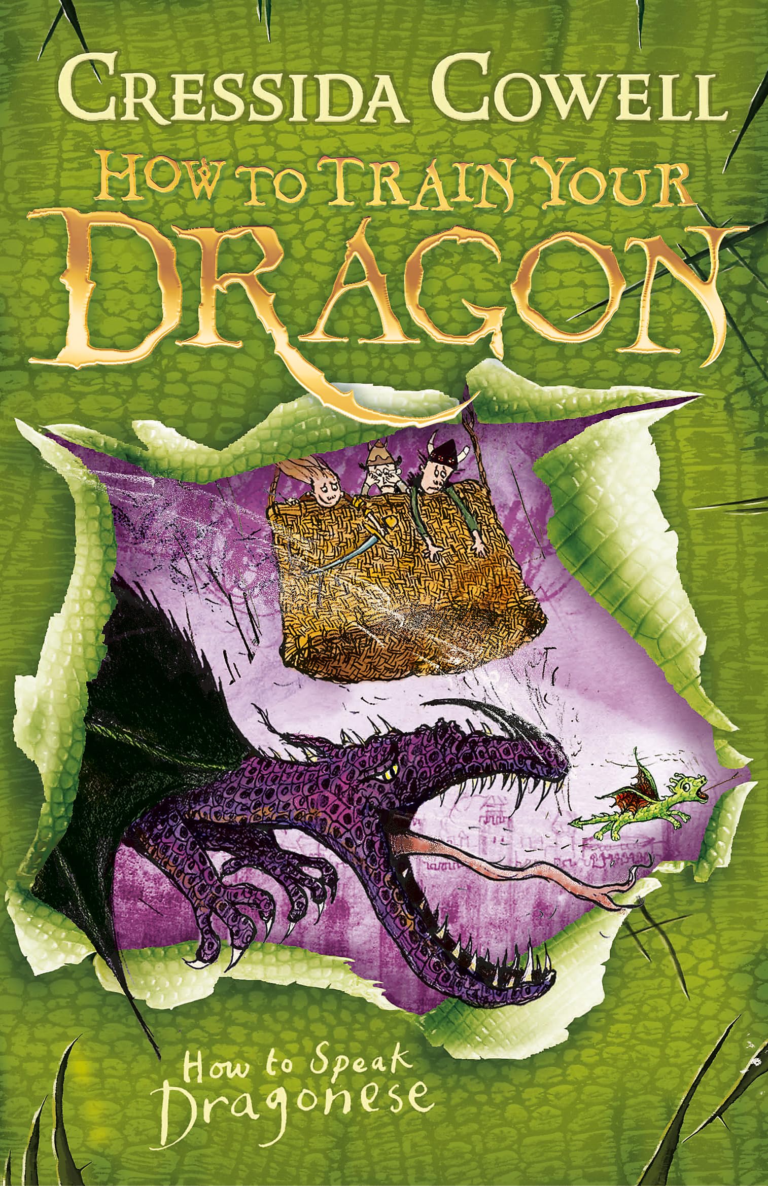 Front cover of the book 'How to Speak Dragonese (How to Train Your Dragon)' by Cowell, Cressida.
