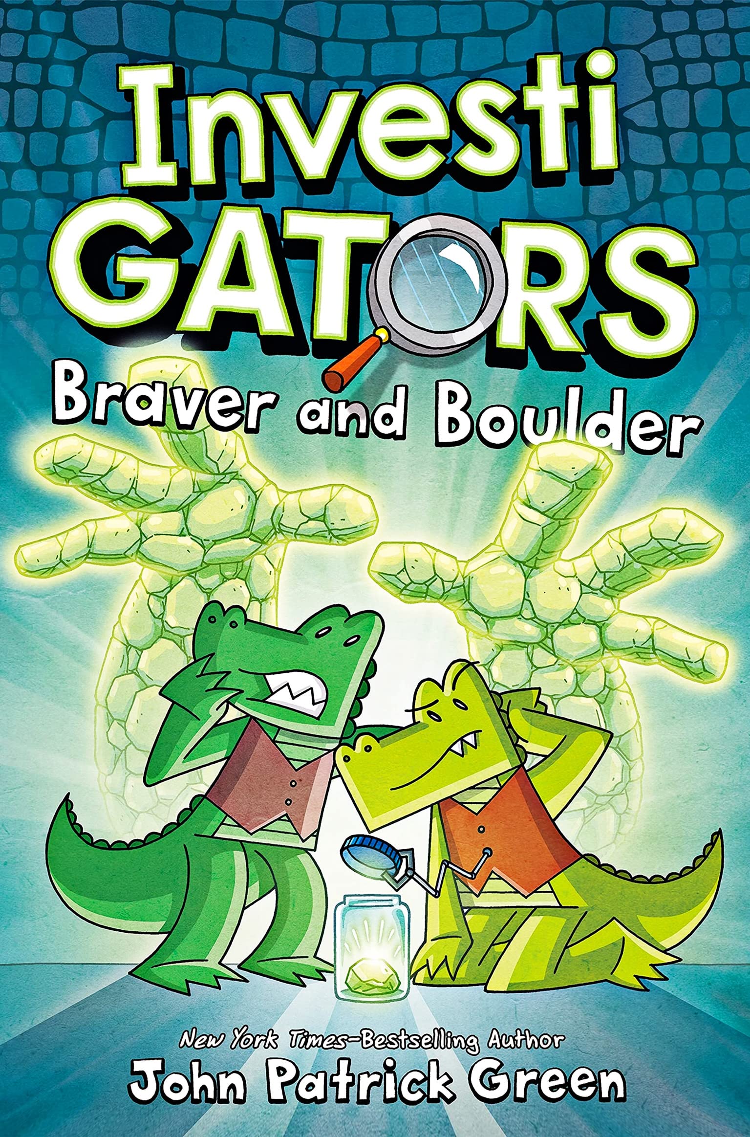 Front cover of the book 'InvestiGators: Braver and Boulder (International Edition)' by John Patrick Green.