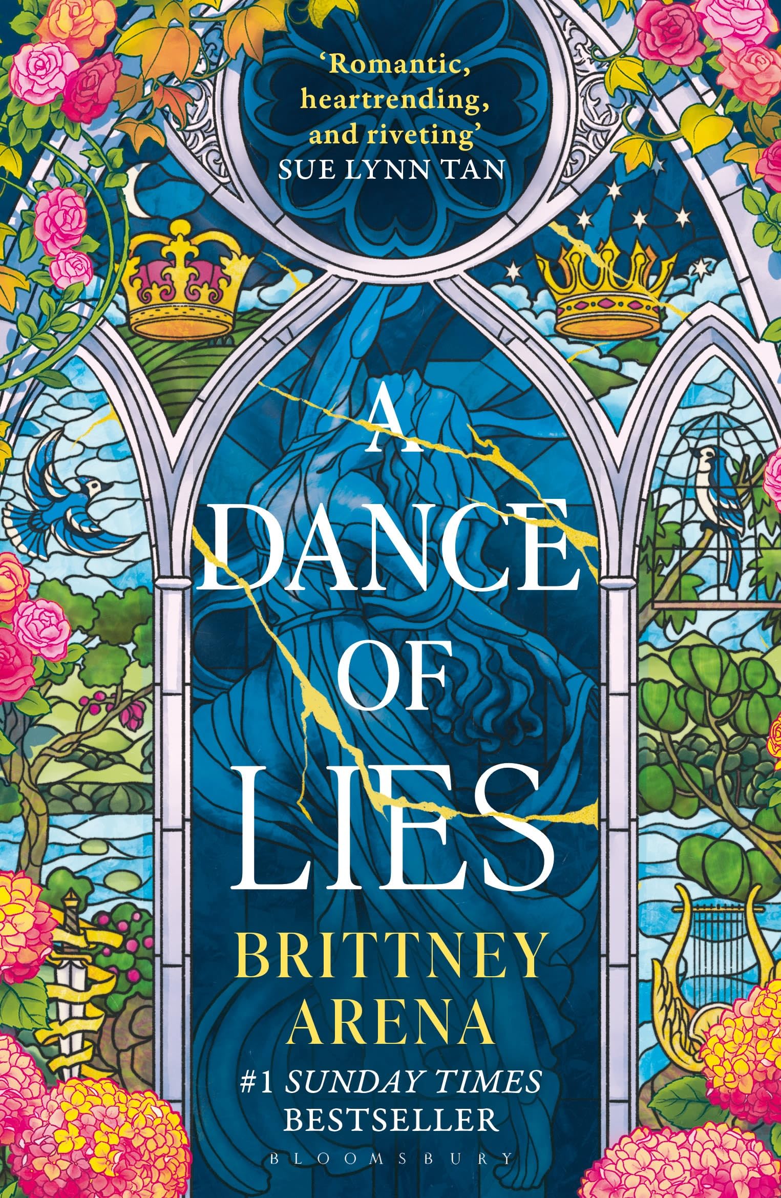 Front cover of the book 'A Dance of Lies' by Brittney Arena.