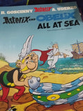 Front cover of the book 'Asterix And The Obelix All At Sea 30' by Uderzo Albert.