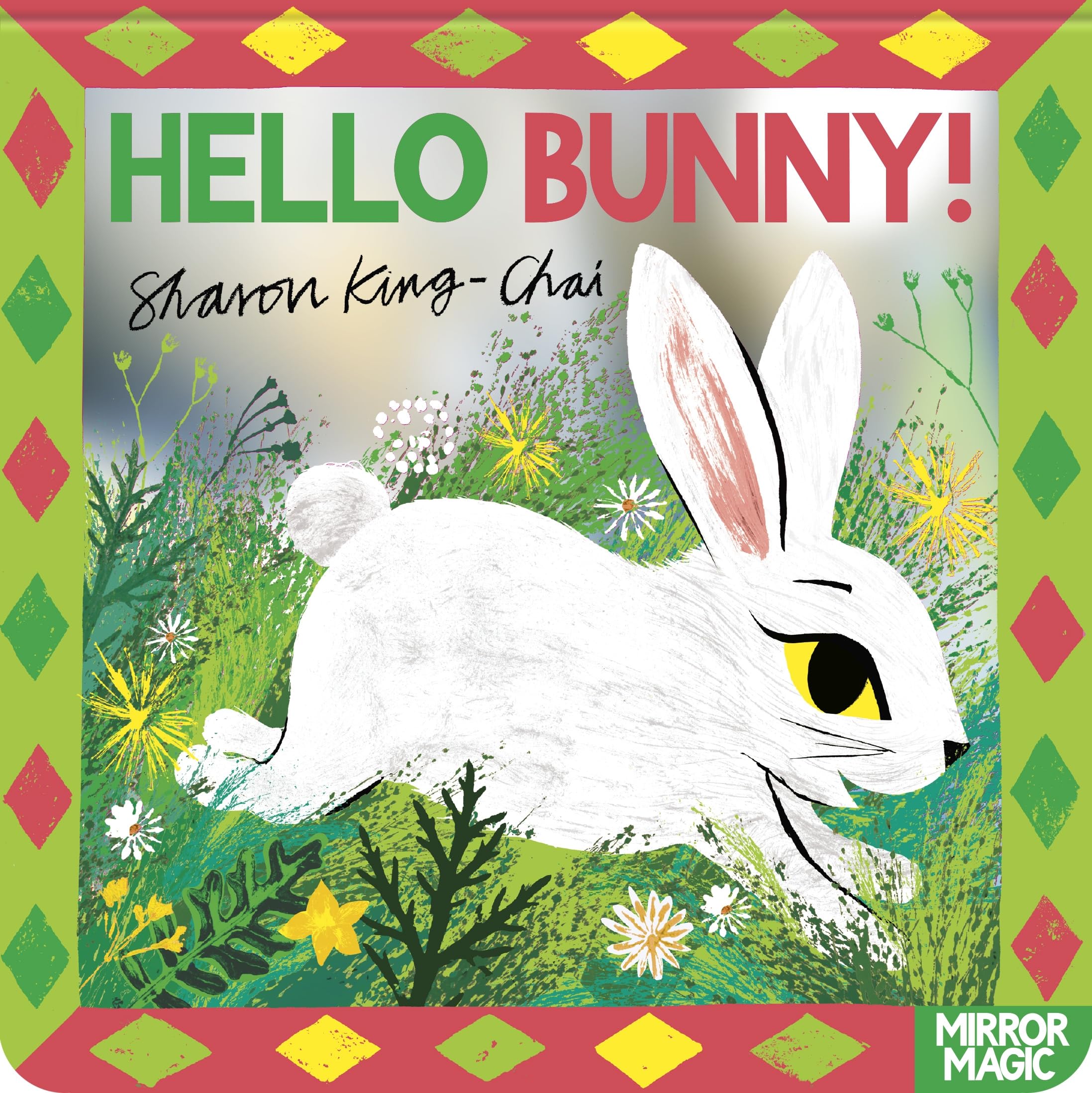 Front cover of the book 'TWO HOOTS Hello Bunny!.' by Sharon King-Chai.