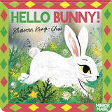 Front cover of the book 'TWO HOOTS Hello Bunny!.' by Sharon King-Chai.