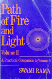 Front cover of the book 'Path of Fire and Light (Vol 2): A Practical Companion to Volume One' by Rama Swami.