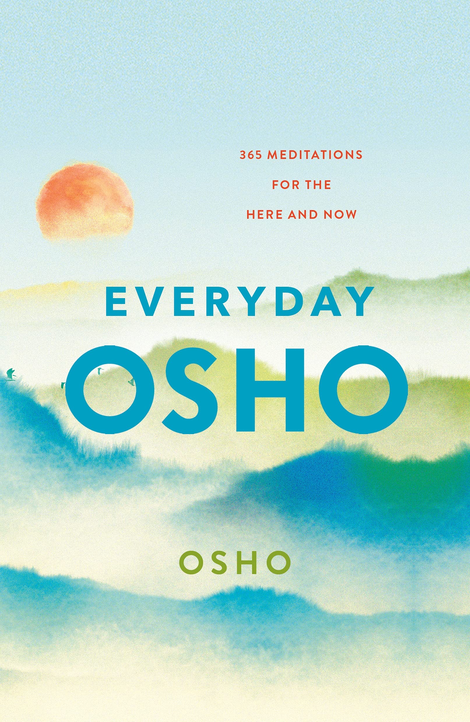 Front cover of the book 'Everyday Osho' by Osho.