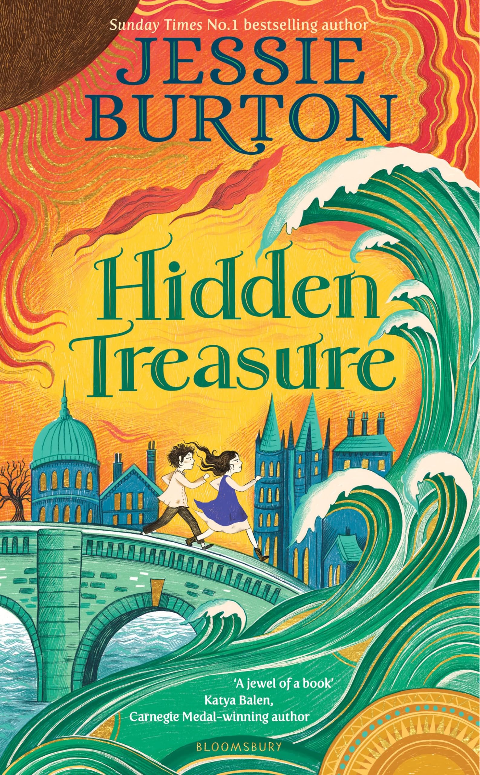 Front cover of the book 'Hidden treasure' by Jessie Burton.