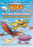 Front cover of the book 'Science Comics: Flying Machines: How the Wright Brothers Soared' by Alison Wilgus; Molly Brooks.
