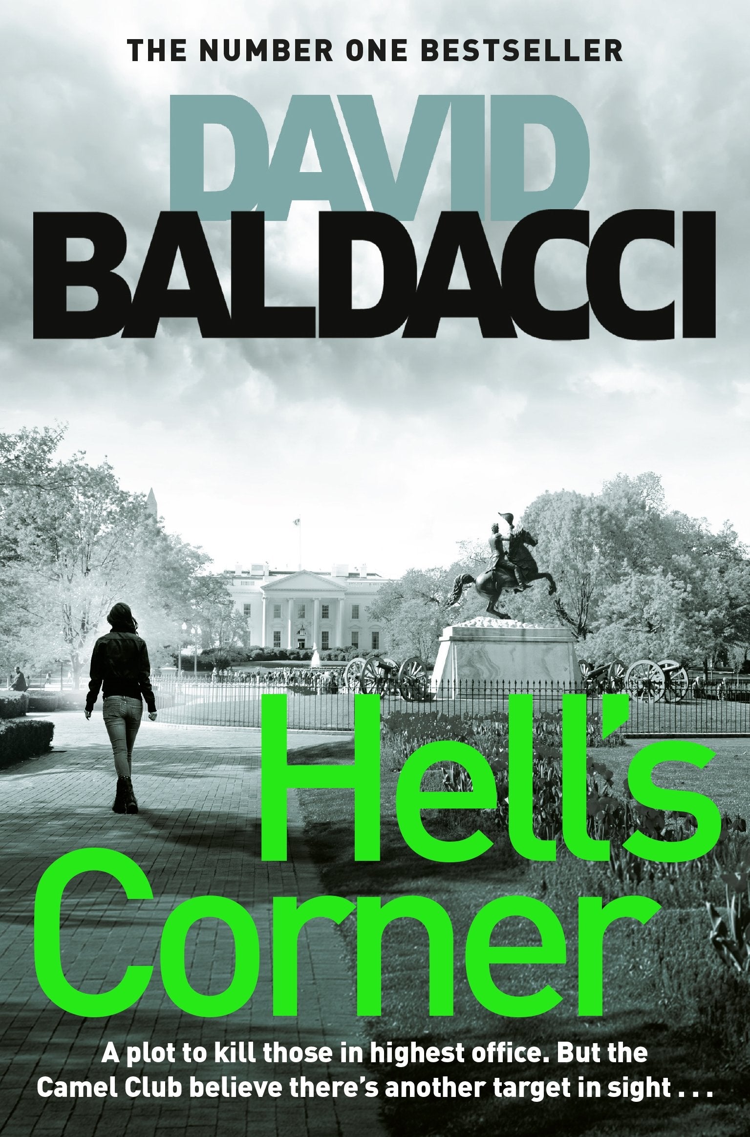 Front cover of the book 'Hell's Corner (The Camel Club)' by David Baldacci.