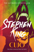 Front cover of the book 'Cujo' by Stephen King.