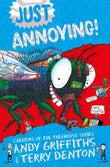 Front cover of the book 'Just Annoying' by Andy Griffiths.