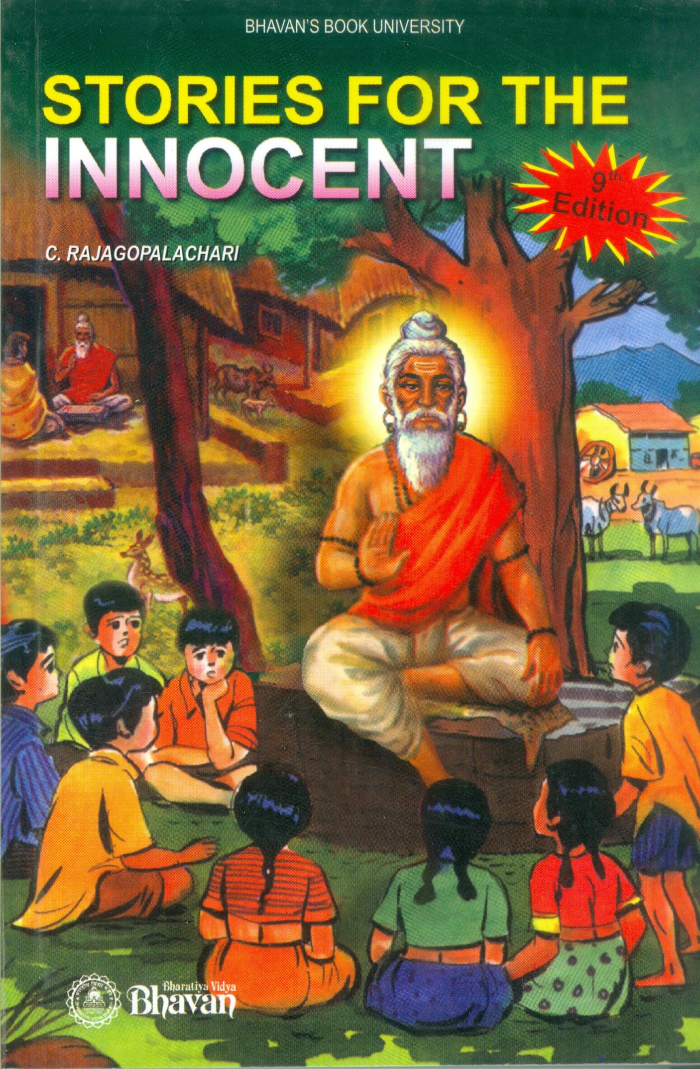 Front cover of the book 'Bharatiya Vidya Bhavan Stories for the Innocent' by C. Rajagopalachari.