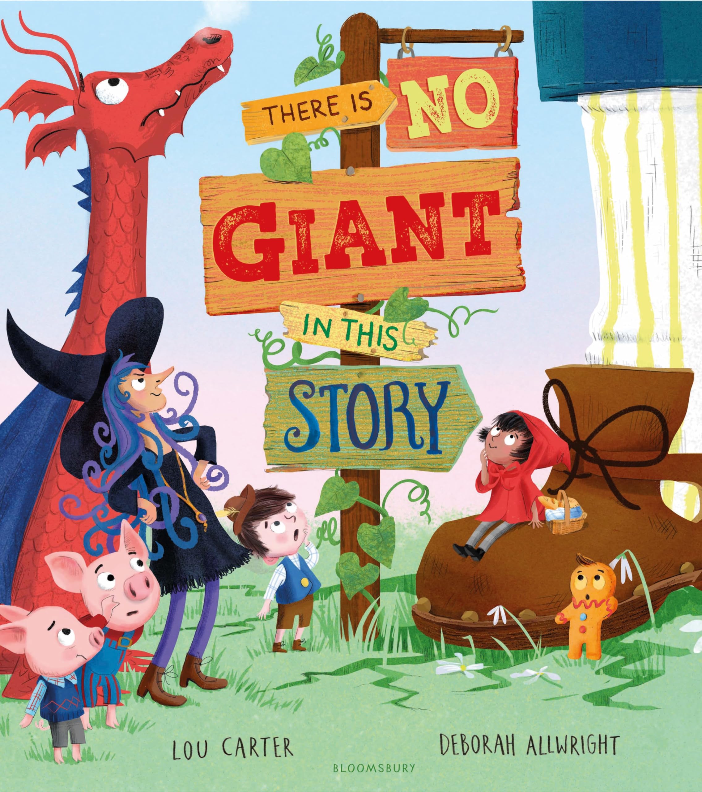 Front cover of the book 'There is no giant in this story' by Lou Carter.