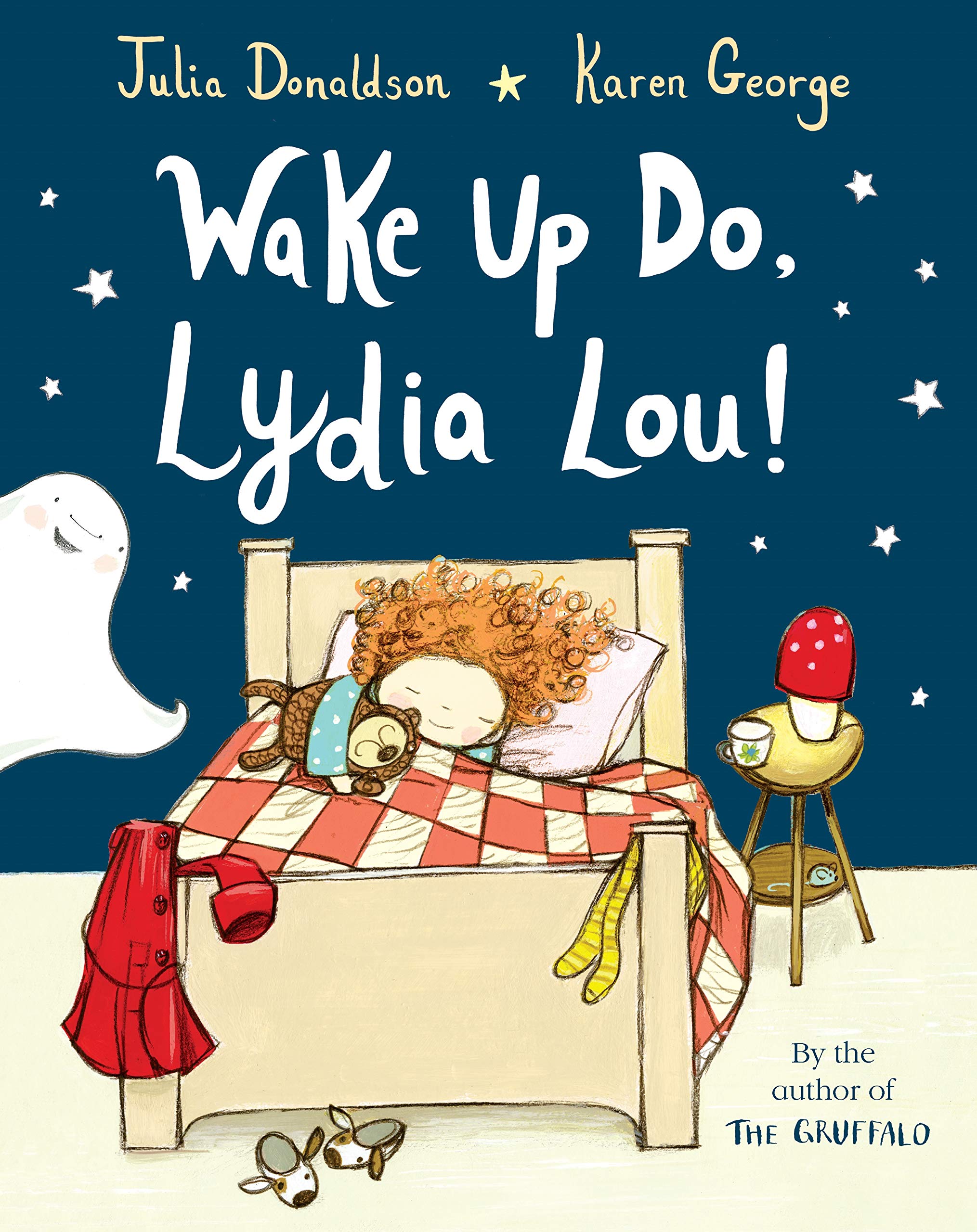 Front cover of the book 'Wake Up Do, Lydia Lou!' by Julia Donaldson.