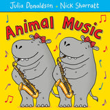 Front cover of the book 'Animal Music' by Julia Donaldson.